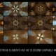 Elegant Light Streaks Orange  V02 - VideoHive Item for Sale