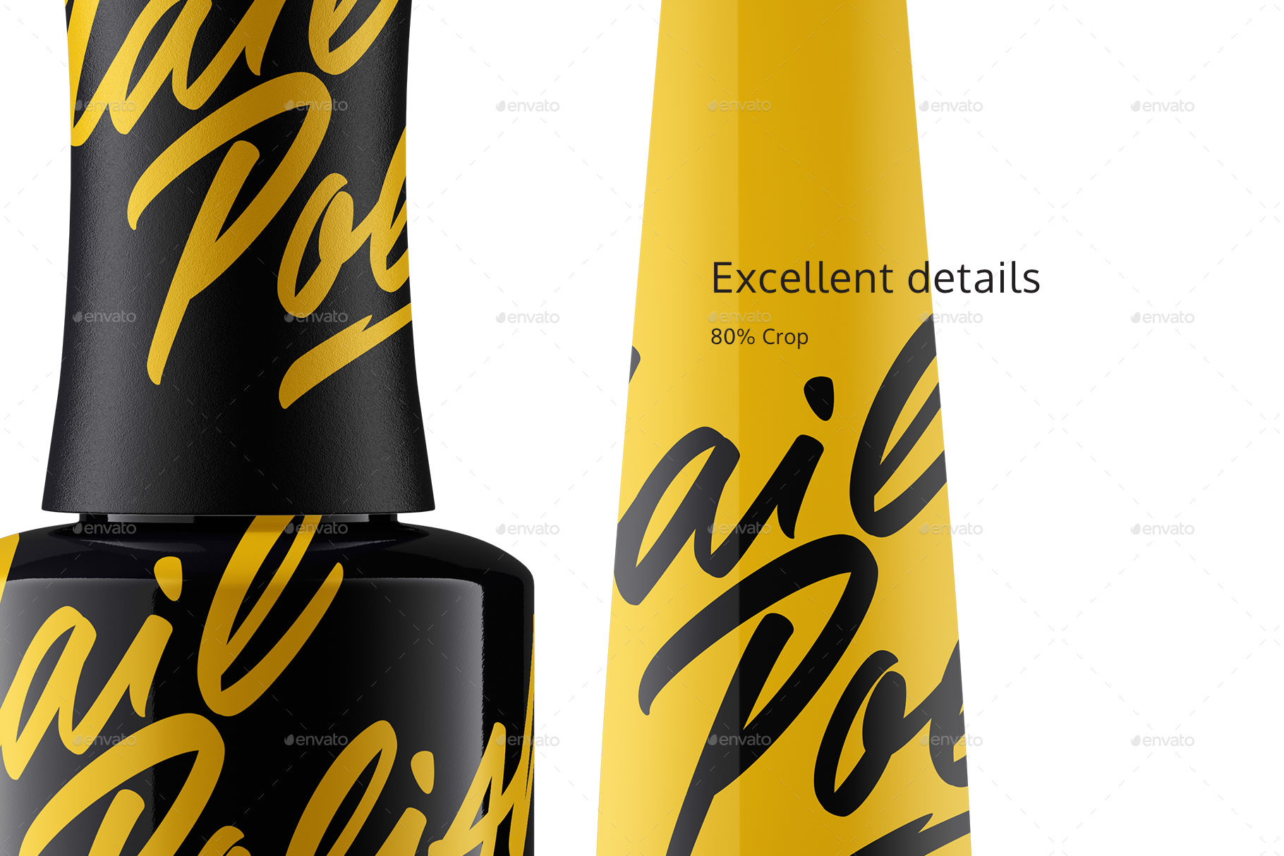 Download Nail Polish Bottles Mockup by KarmaStore | GraphicRiver