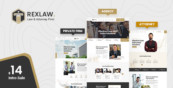 Rexlaw - Law - ThemeForest 26191729