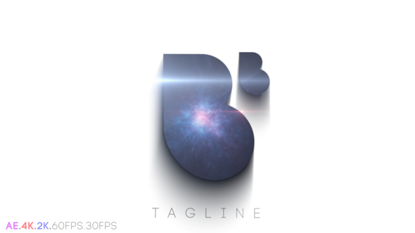 Space Clean Logo Logo Stings template preview