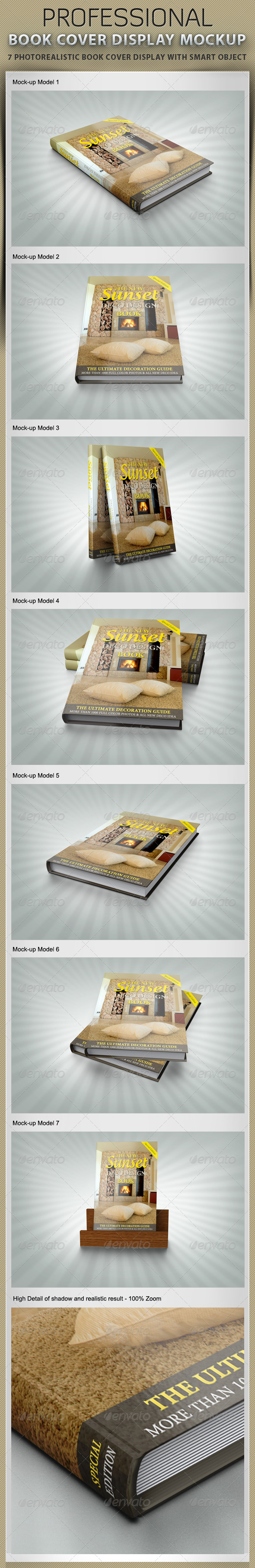 Book Cover Display Mockup By Bagera Graphicriver