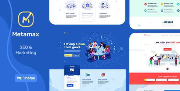 MetaMax – SEO and Marketing WordPress Theme