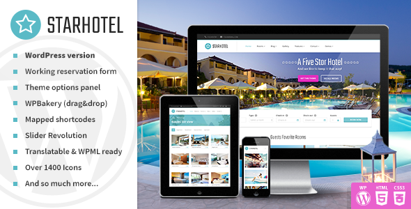 Starhotel - Hotel - ThemeForest 10947944
