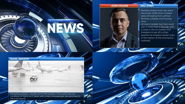 News Broadcast Package - VideoHive 26205577