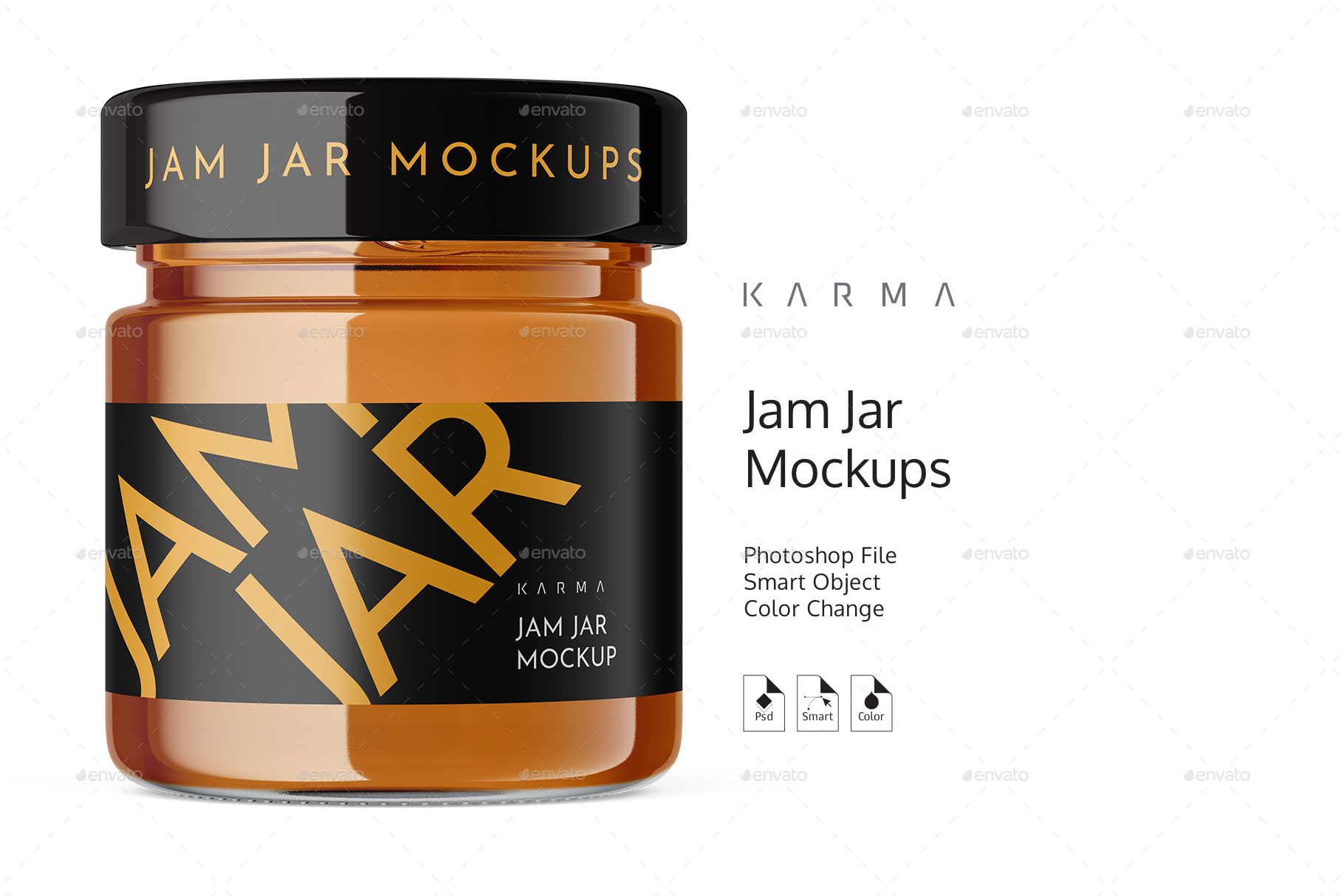 Download Jar Jam Mockup by KarmaStore | GraphicRiver