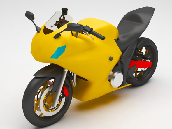 motorcycle - 3Docean 26206886