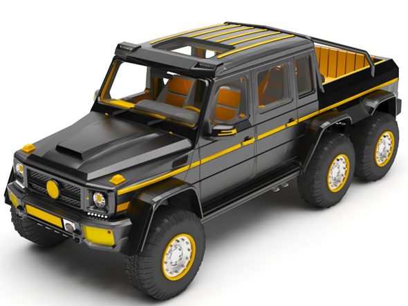 SUV 6x6 - 3Docean 26207241