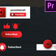 Youtube Subscribe Elements- Premiere Pro - VideoHive Item for Sale