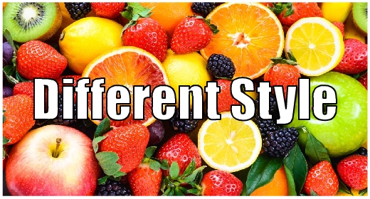 Different style