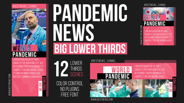 Pandemic News - VideoHive 26144558