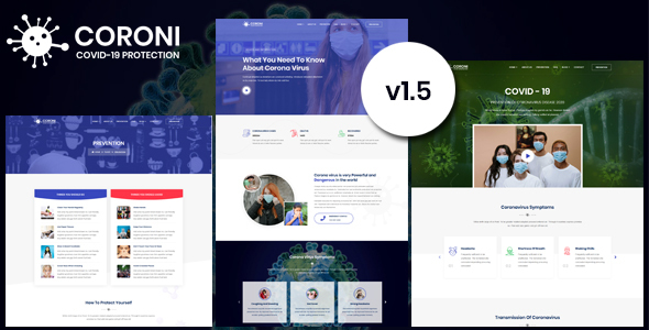 Coroni - Coronavirus - ThemeForest 26148210