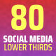 Stylish Social Media Lower Thirds - VideoHive Item for Sale