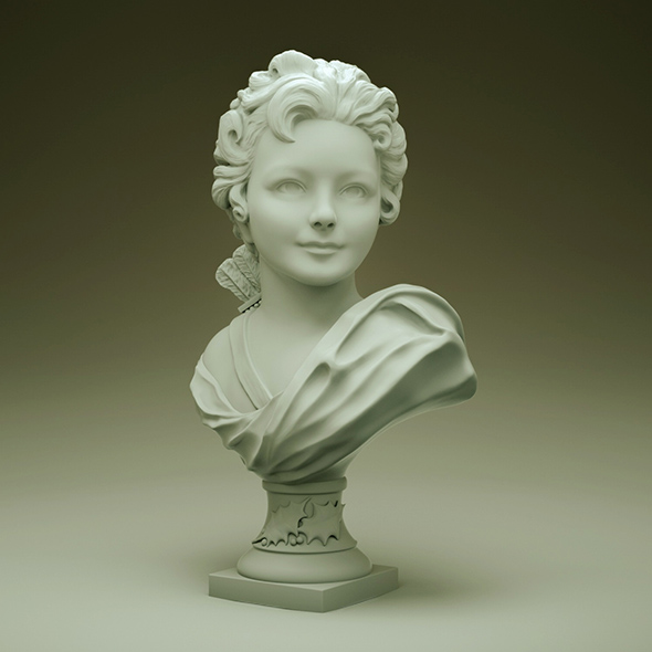 Bust of Cupid - 3Docean 26216359
