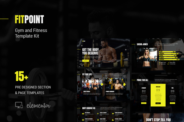 Fit Point - ThemeForest 26009664