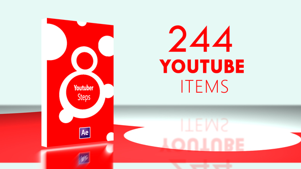 8 Youtuber Steps - VideoHive 26219597