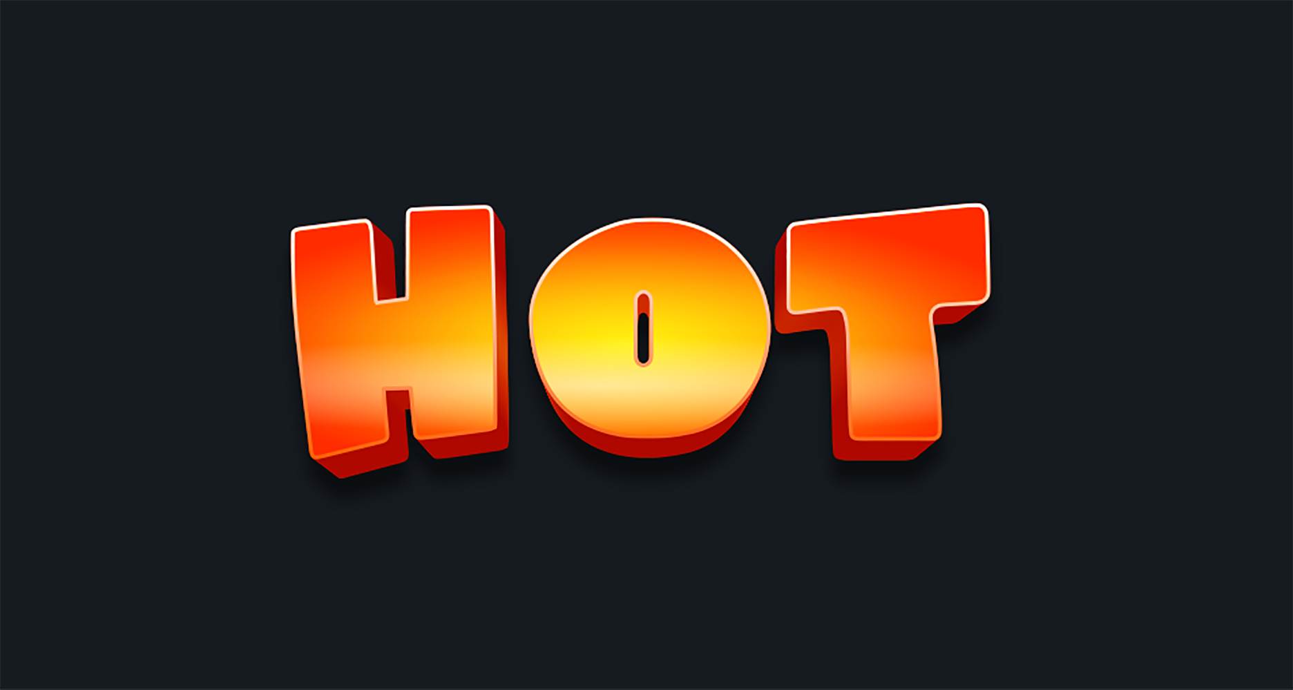 Hot text. Roz font кириллица.