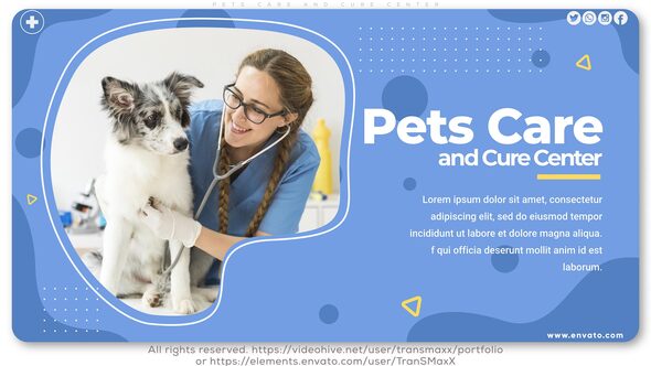 Pets Care and - VideoHive 26234057