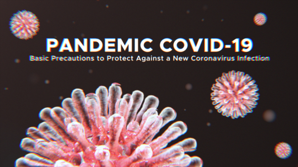 COVID-19 Titles - VideoHive 26160570
