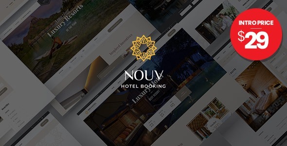 Nouv – Hotel Booking WordPress Theme