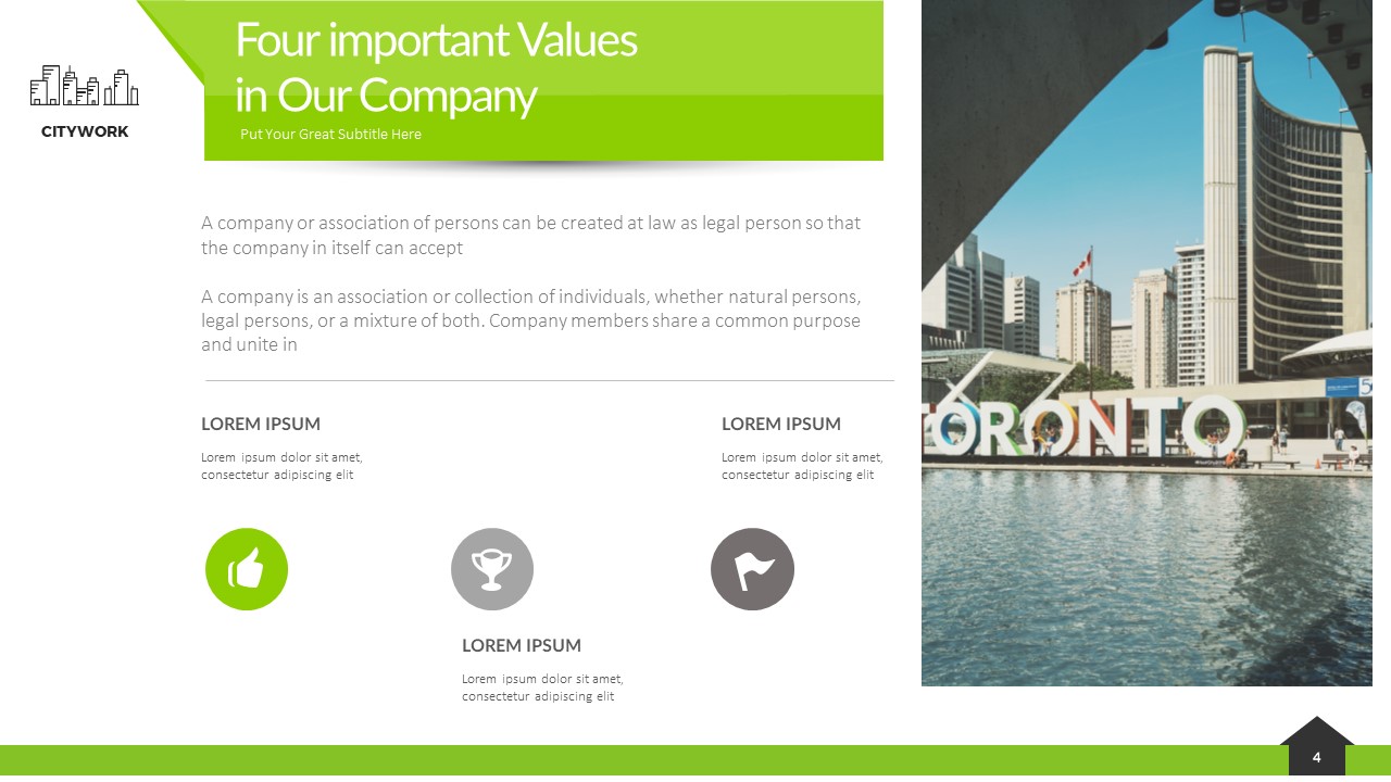 Citywork Powerpoint Presentation by StockShape | GraphicRiver