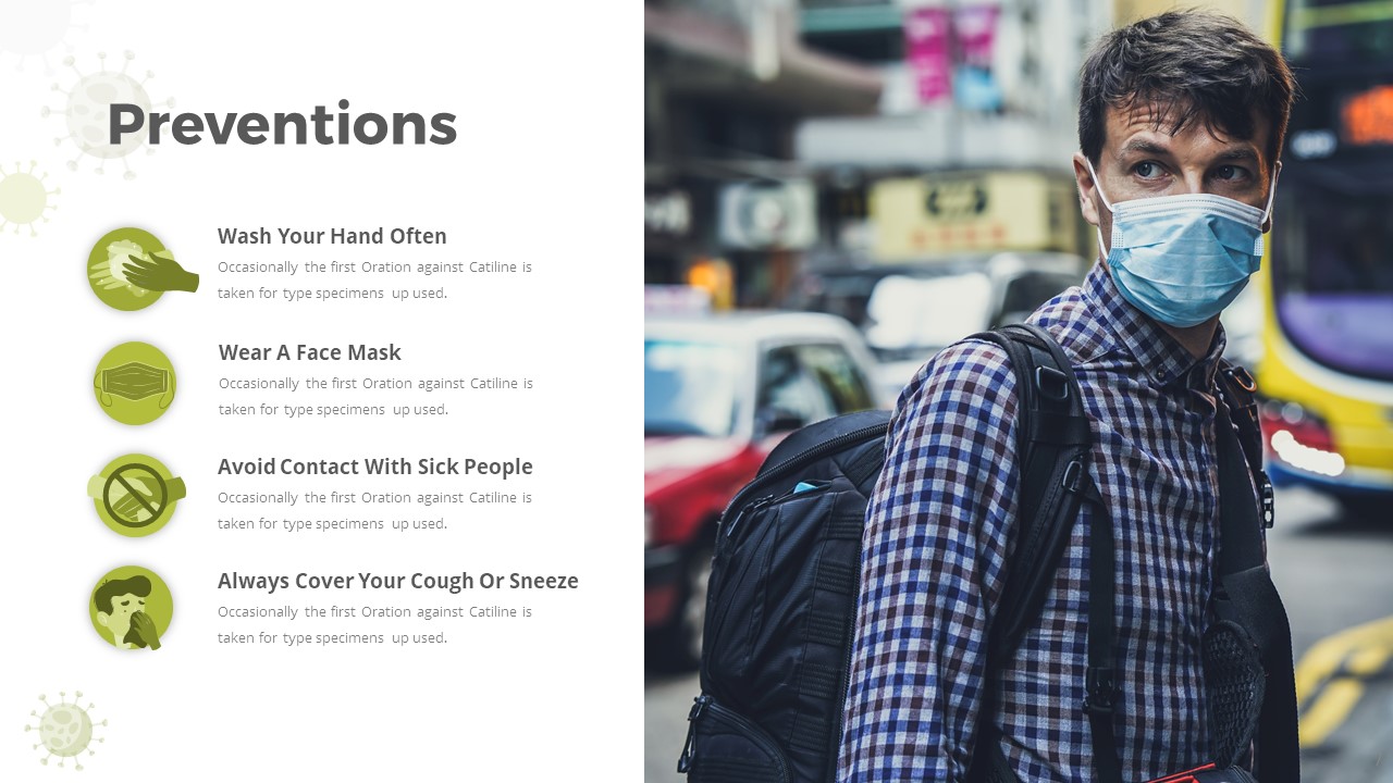 Covid Power Point Presentation Template, Presentation Templates ...