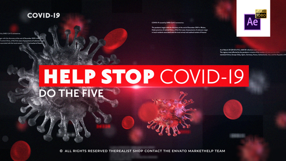 Corona Virus COVID - VideoHive 26258930