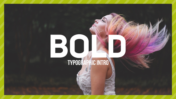 Bold Typo -Typographic - VideoHive 19559462