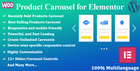 Product Carousel for Elementor