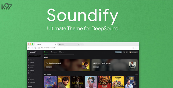 [DOWNLOAD]Soundify - The Ultimate DeepSound Theme