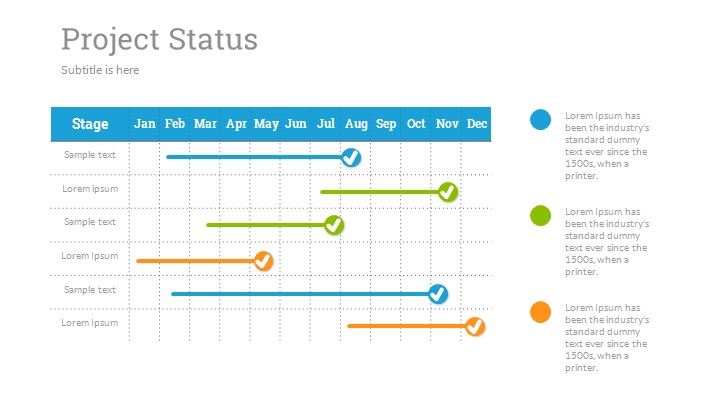 Project Status Google Slides, Presentation Templates | GraphicRiver