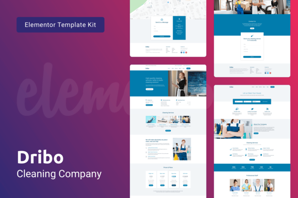 Dribo - Cleaning - ThemeForest 25937649