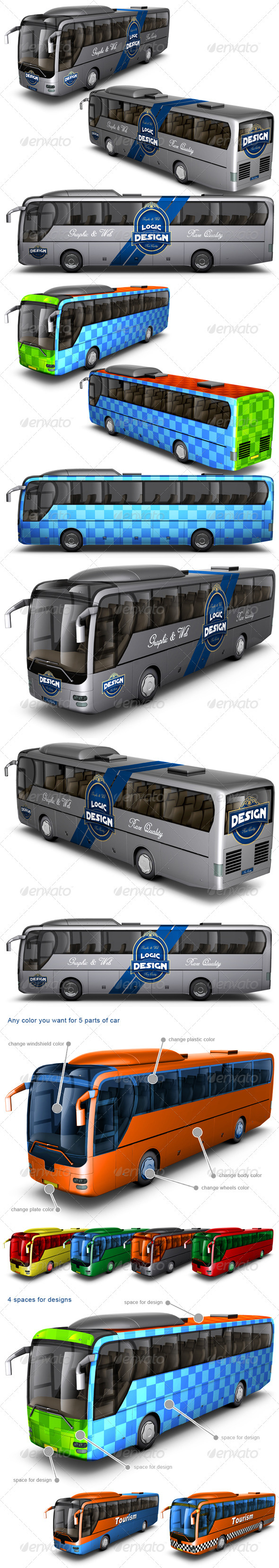 Download Bus Mock Up by Logic_Design | GraphicRiver