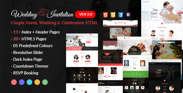 Wedding Event- Couple - ThemeForest 20528259