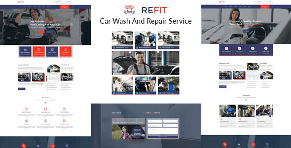REFIT-Car Wash And - ThemeForest 26284806