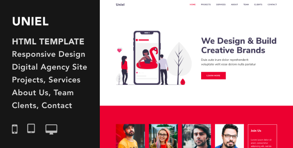 Uniel - Digital - ThemeForest 25138597