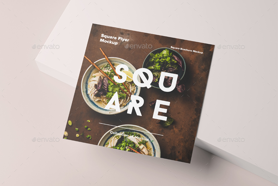 Download Square Flyer Mock Up By Yogurt86 Graphicriver