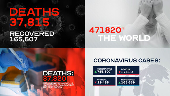 News Coronavirus Broadcast Pack COVID-19