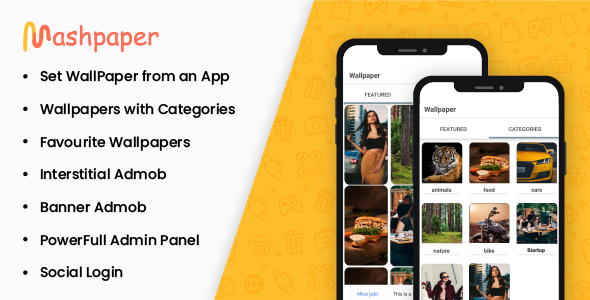 Wallpaper Android Studio Native App With Admin Panel