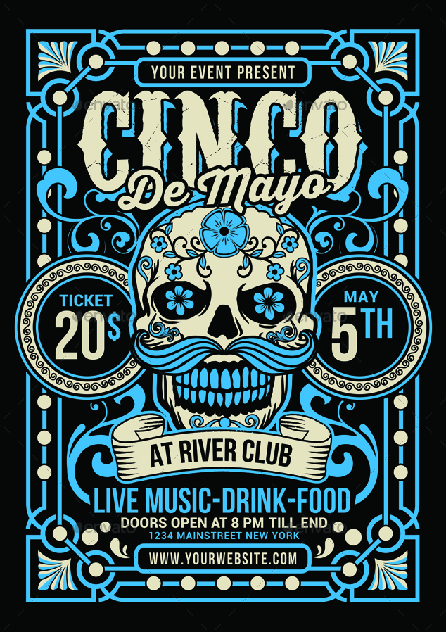 Cinco De Mayo, Print Templates | GraphicRiver