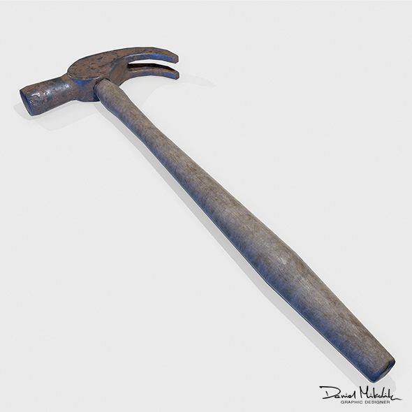 Old Rusty Hammer - 3Docean 26305298