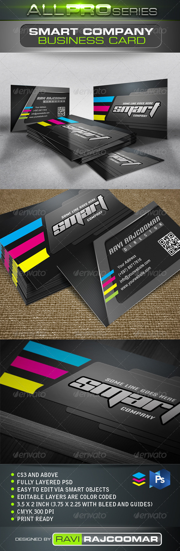 Smart Company Business Card - Creative Business Cards