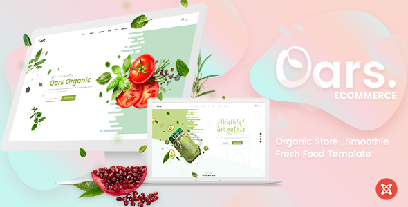 Oars - Creative Organic Store Joomla Template