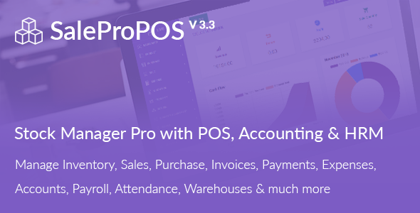 SalePro – Inventory Management System with POS, HRM, Accounting