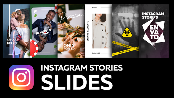 Instagram Stories Slides - VideoHive 26309448
