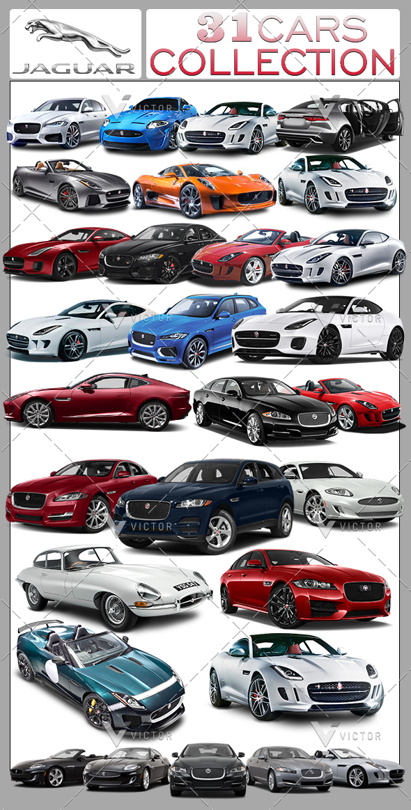 31 Jaguar Cars - 3Docean 26310120