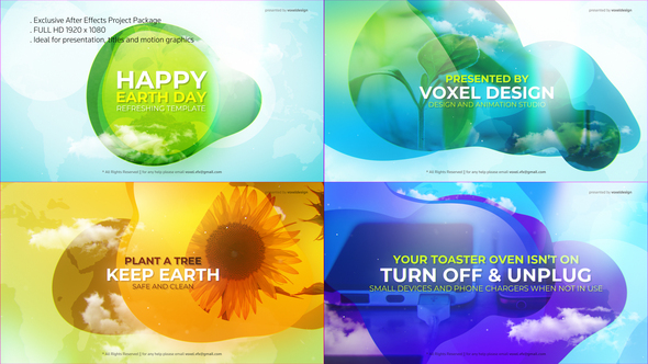 Happy Earth Day Title