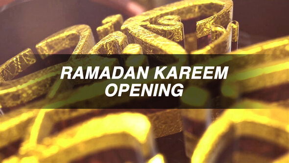 Ramadan Kareem Opening - VideoHive 26312792