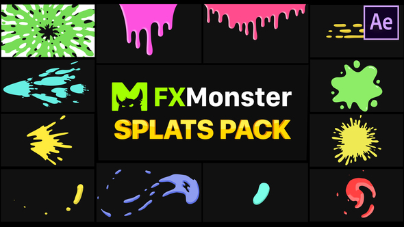 Splats Pack | After Effects