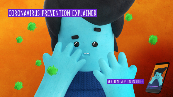 Coronavirus Prevention Explainer Openers template preview