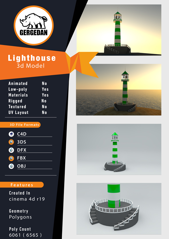 Lighthouse - 3Docean 26314508